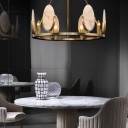 Loft Industry Modern - Oval Marble Chandelier